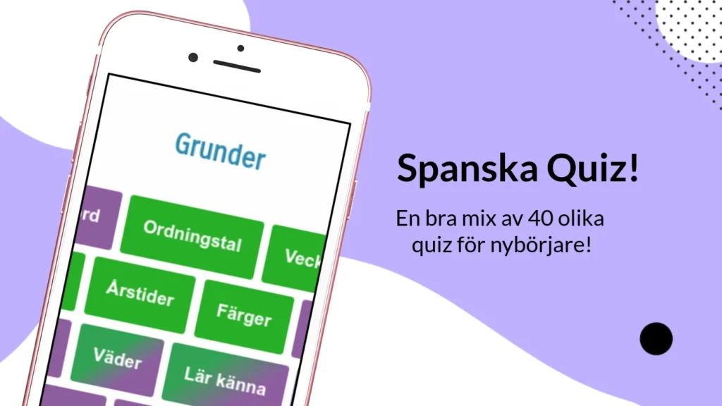 spanska quiz - App vy